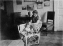 Любовь Дмитриевна Конецкая с сыном Олегом